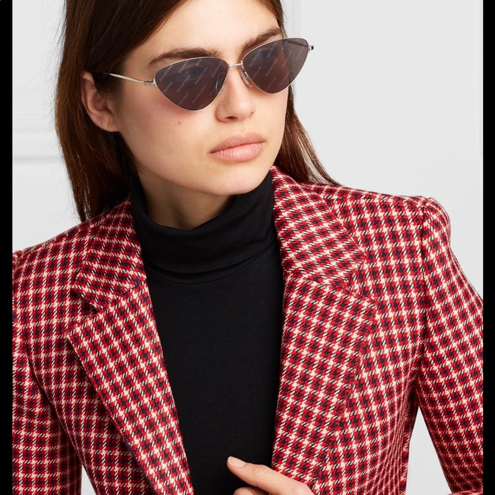 Balenciaga invisible cat sunglasses
